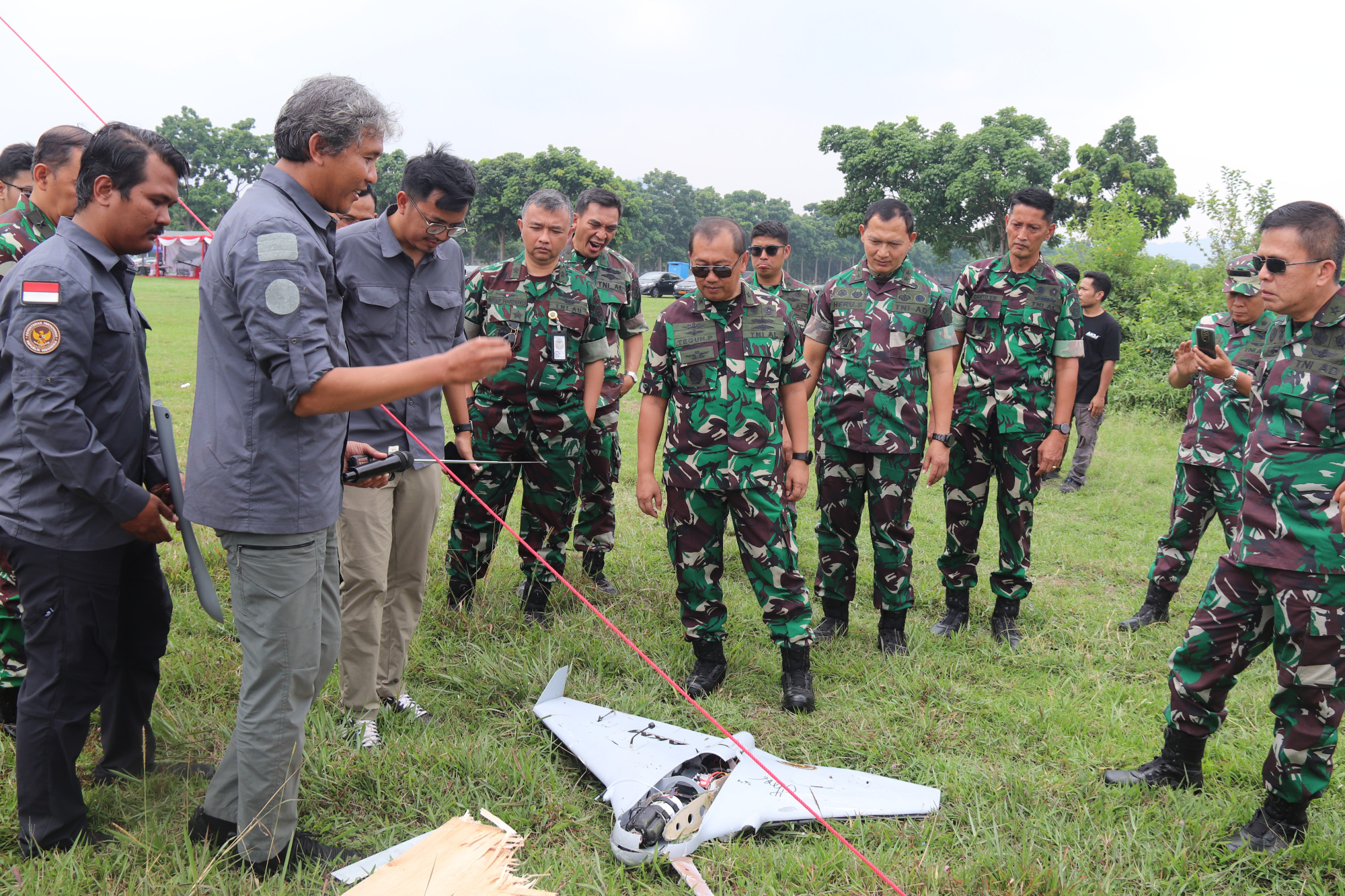 Puslitbang Alpalhan Balitbang Kemhan  Uji Prototipe Kamikaze Drone Tahap I – II