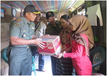 TNI Benahi Rumah Ali Bocah di Sulbar yang jadi Tulang Punggung Keluarga