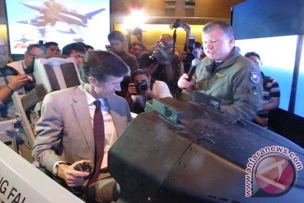 Simulator pesawat tempur F-16 V hadir di Indonesia