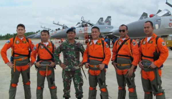 4 Sukhoi TNI Siap Antisipasi Pesawat Penerobos dari Malaysia