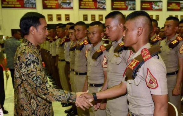 Presiden Jokowi Lantik Perwira TNI-Polri, Pagi Ini