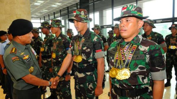 TNI Juara Umum Lomba Menembak di Brunei