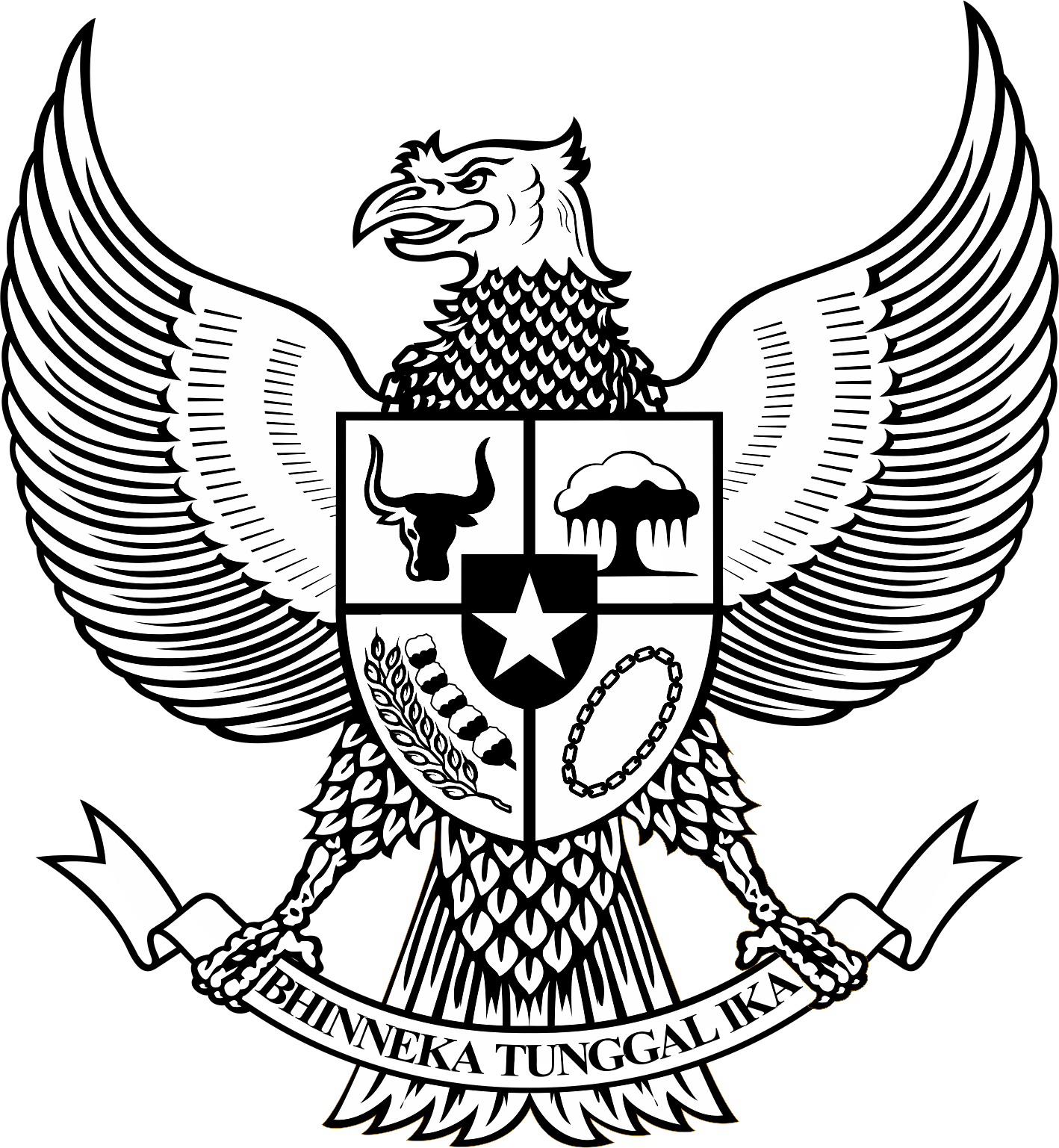Logo Garuda Indonesia Clipart Indonesia Emblem Font Transparent Aria ...