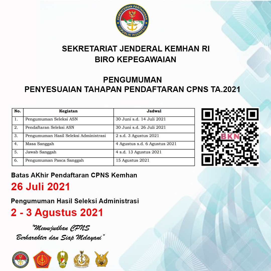 Tanggal terakhir pendaftaran cpns 2021